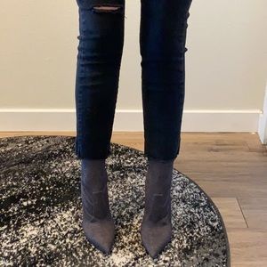 Casadei 5 inch high heel booties